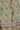 Close-up of beige ground turquoise flower tapestry option.