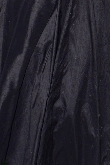 fabric swatch of black silk texture