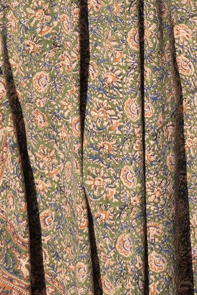 Andra Midi Tapestry Caftan w/ Obi Belt