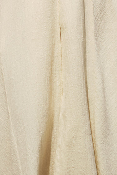 Close up of alabaster osnaburg option. 