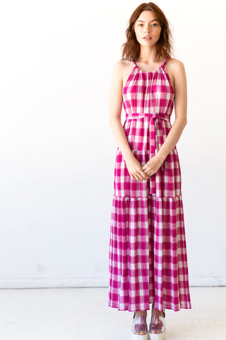 Daphne Maxi Halter Dress
