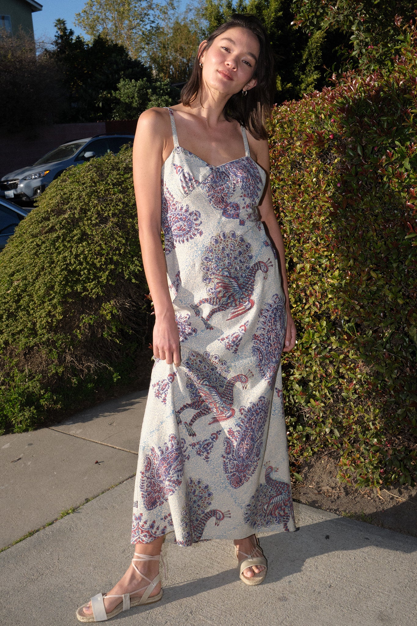 Mayle Maxi Tapestry Slip Dress